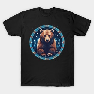 Grizzly Bear in Ornmament , Love Bears T-Shirt